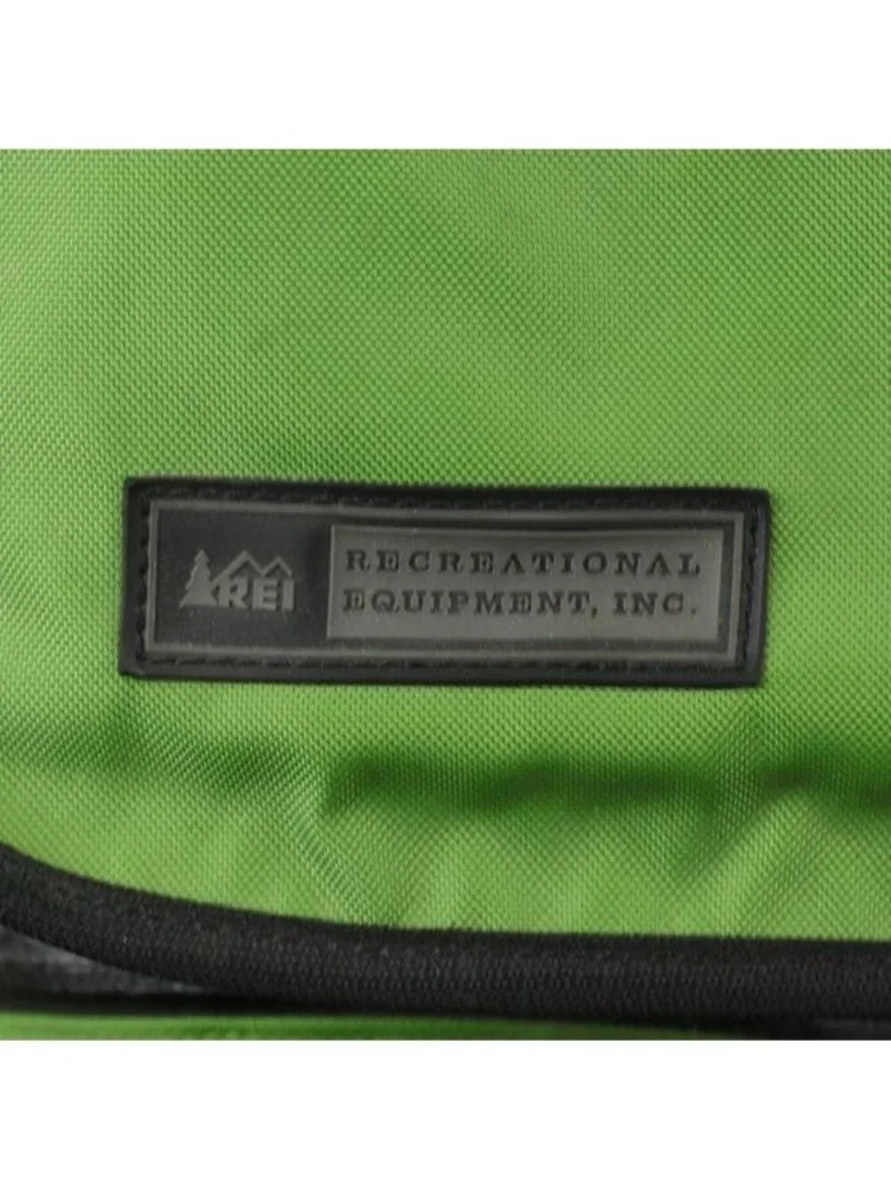 REI Unisex Adult Green & Black Soft Sided Crossbody Messenger Bag